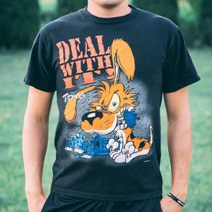 90's Vintage Deal With it! T Dogg Shirt